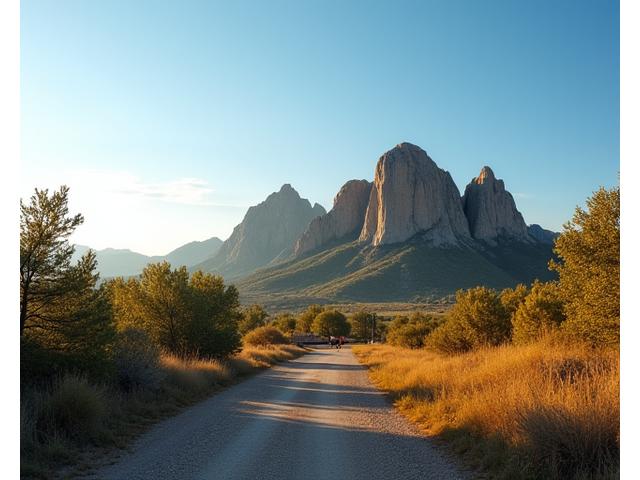 Panoramic view of the Flatirons in Boulder, Colorado, with clear skies and lush greenery, symbolizing growth and connection.