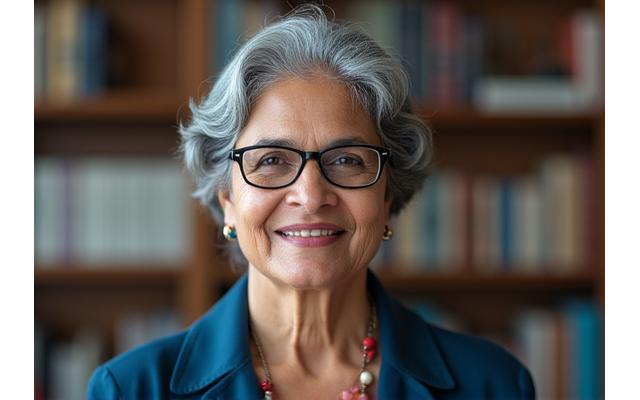 Portrait of Dr. Anya Patel, Scientific Advisory Board