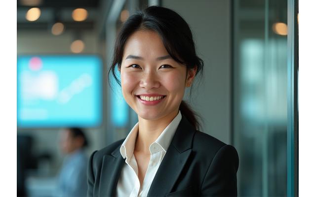 Portrait of Dr. Sophia Chen, Lead Data Scientist