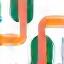 Icon of a digestive enzyme molecule.