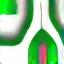 Icon of abstract microbial shapes.