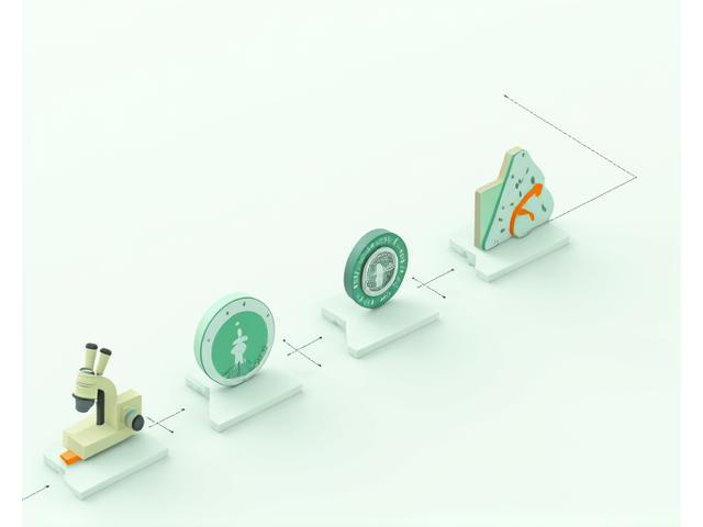 An infographic-style image depicting a multi-stage product vetting process with icons representing scientific review, community testing, and expert analysis, flowing linearly with arrows.